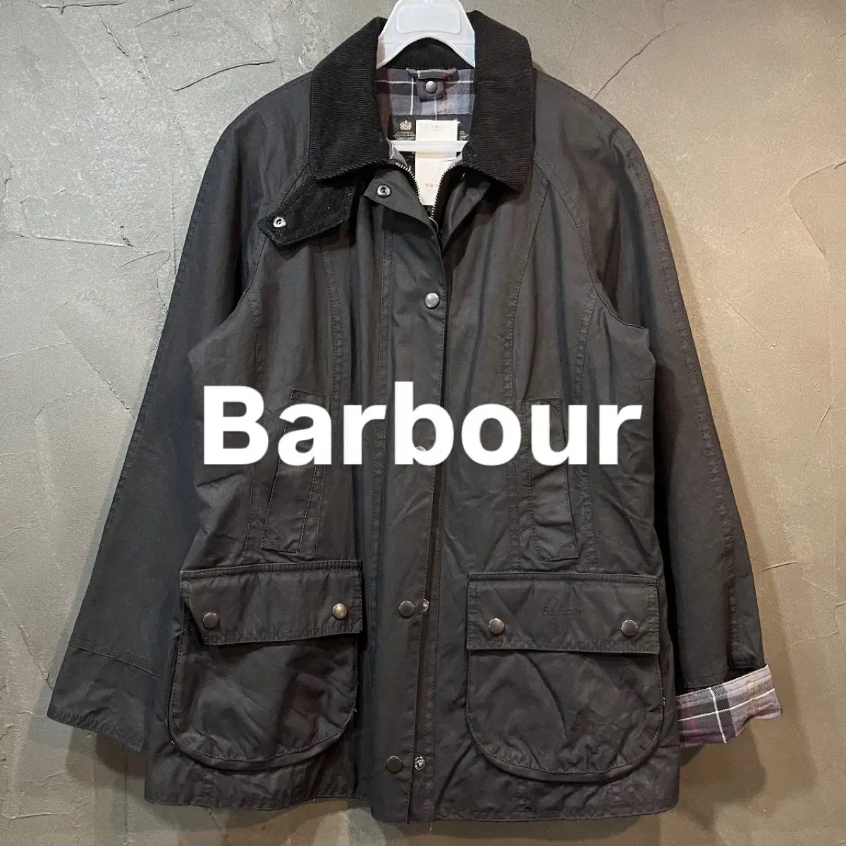 [36] Barbour 바버 왁스 자켓